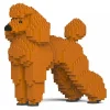 Jekca - Standard Poodle 01S-S13 - Lego - Sculpture - Construction - 4D - Brick Animals - Toys - Avvenice
