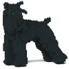 Jekca - Standard Schnauzer 02-M03 - Big - Lego - Sculpture - Construction - 4D - Brick Animals - Toys - Avvenice