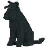 Jekca - Standard Schnauzer 04-M03 - Big - Lego - Sculpture - Construction - 4D - Brick Animals - Toys - Avvenice