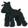 Jekca - Standard Schnauzer 01S-M03 - Lego - Sculpture - Construction - 4D - Brick Animals - Toys - Avvenice