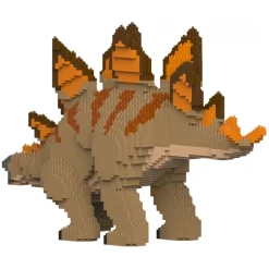 Jekca - Stegosaurus 01-M02 - Big - Lego - Sculpture - Construction - 4D - Brick Animals - Toys - Avvenice