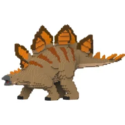 Jekca - Stegosaurus 01S-M02 - Lego - Sculpture - Construction - 4D - Brick Animals - Toys - Avvenice