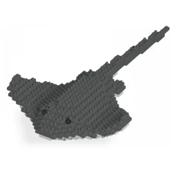 Jekca - Stingray 01S - Lego - Sculpture - Construction - 4D - Brick Animals - Toys - Avvenice