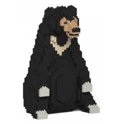 Jekca - Sun Bear 01S - Lego - Sculpture - Construction - 4D - Brick Animals - Toys - Avvenice