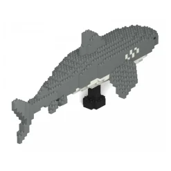 Jekca - Tiger Shark 01S - Lego - Sculpture - Construction - 4D - Brick Animals - Toys - Avvenice