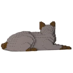 Jekca - Tonkinese Cat 03S-M01 - Lego - Sculpture - Construction - 4D - Brick Animals - Toys - Avvenice