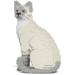 Jekca - Tonkinese Cat 01S-M02 - Lego - Sculpture - Construction - 4D - Brick Animals - Toys - Avvenice