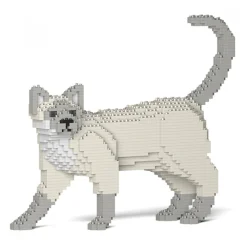 Jekca - Tonkinese Cat 02S-M02 - Lego - Sculpture - Construction - 4D - Brick Animals - Toys - Avvenice