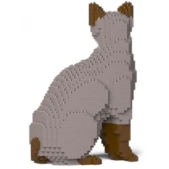 Jekca - Tonkinese Cat 01S-M01 - Lego - Sculpture - Construction - 4D - Brick Animals - Toys - Avvenice