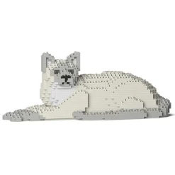 Jekca - Tonkinese Cat 03S-M02 - Lego - Sculpture - Construction - 4D - Brick Animals - Toys - Avvenice