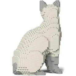 Jekca - Tonkinese Cat 01S-M02 - Lego - Sculpture - Construction - 4D - Brick Animals - Toys - Avvenice