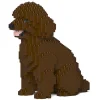 Jekca - Toy Poodle 03-M05 - Big - Lego - Sculpture - Construction - 4D - Brick Animals - Toys - Avvenice