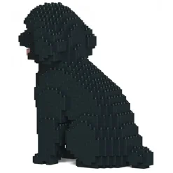 Jekca - Toy Poodle 03-M02 - Big - Lego - Sculpture - Construction - 4D - Brick Animals - Toys - Avvenice