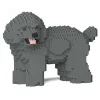 Jekca - Toy Poodle 05-M06 - Big - Lego - Sculpture - Construction - 4D - Brick Animals - Toys - Avvenice