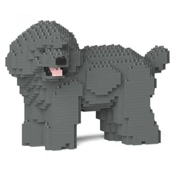 Jekca - Toy Poodle 05-M06 - Big - Lego - Sculpture - Construction - 4D - Brick Animals - Toys - Avvenice
