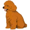 Jekca - Toy Poodle 03-M04 - Big - Lego - Sculpture - Construction - 4D - Brick Animals - Toys - Avvenice