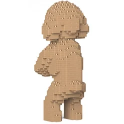 Jekca - Toy Poodle 04-M03 - Big - Lego - Sculpture - Construction - 4D - Brick Animals - Toys - Avvenice
