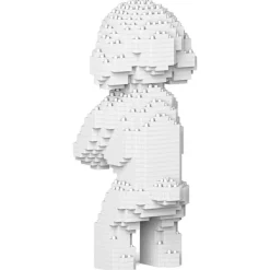 Jekca - Toy Poodle 04-M01 - Big - Lego - Sculpture - Construction - 4D - Brick Animals - Toys - Avvenice