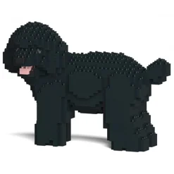 Jekca - Toy Poodle 05-M02 - Big - Lego - Sculpture - Construction - 4D - Brick Animals - Toys - Avvenice