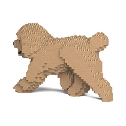 Jekca - Toy Poodle 02S-M03 - Lego - Sculpture - Construction - 4D - Brick Animals - Toys - Avvenice