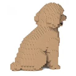 Jekca - Toy Poodle 03S-M03 - Lego - Sculpture - Construction - 4D - Brick Animals - Toys - Avvenice
