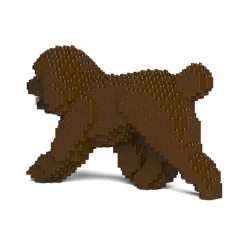 Jekca - Toy Poodle 02S-M05 - Lego - Sculpture - Construction - 4D - Brick Animals - Toys - Avvenice