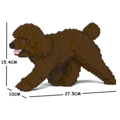 Jekca - Toy Poodle 02S-M05 - Lego - Sculpture - Construction - 4D - Brick Animals - Toys - Avvenice