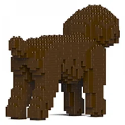 Jekca - Toy Poodle 01S-M05 - Lego - Sculpture - Construction - 4D - Brick Animals - Toys - Avvenice