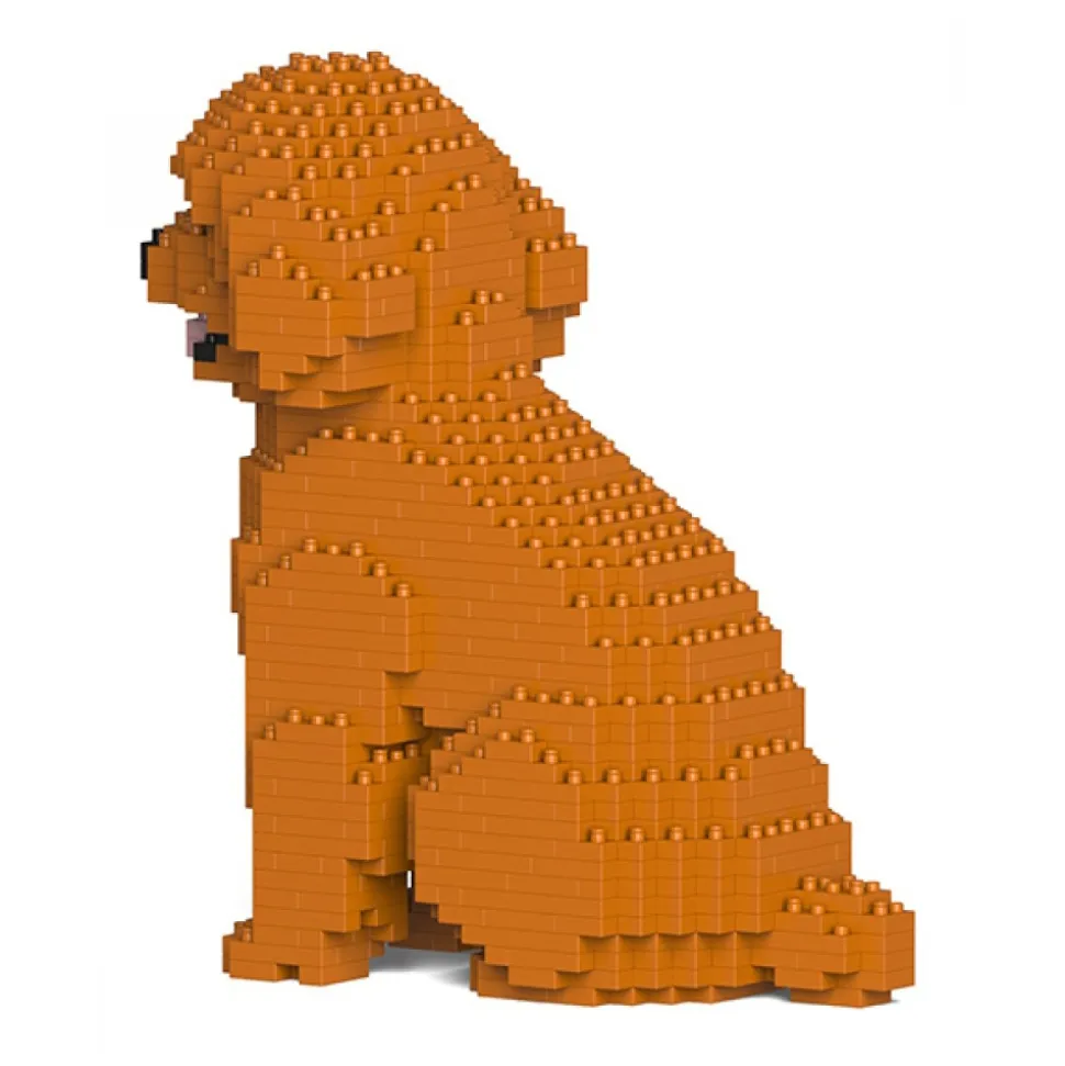 Jekca - Toy Poodle 03S-M04 - Lego - Sculpture - Construction - 4D - Brick Animals - Toys - Avvenice