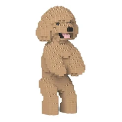 Jekca - Toy Poodle 04S-M03 - Lego - Sculpture - Construction - 4D - Brick Animals - Toys - Avvenice