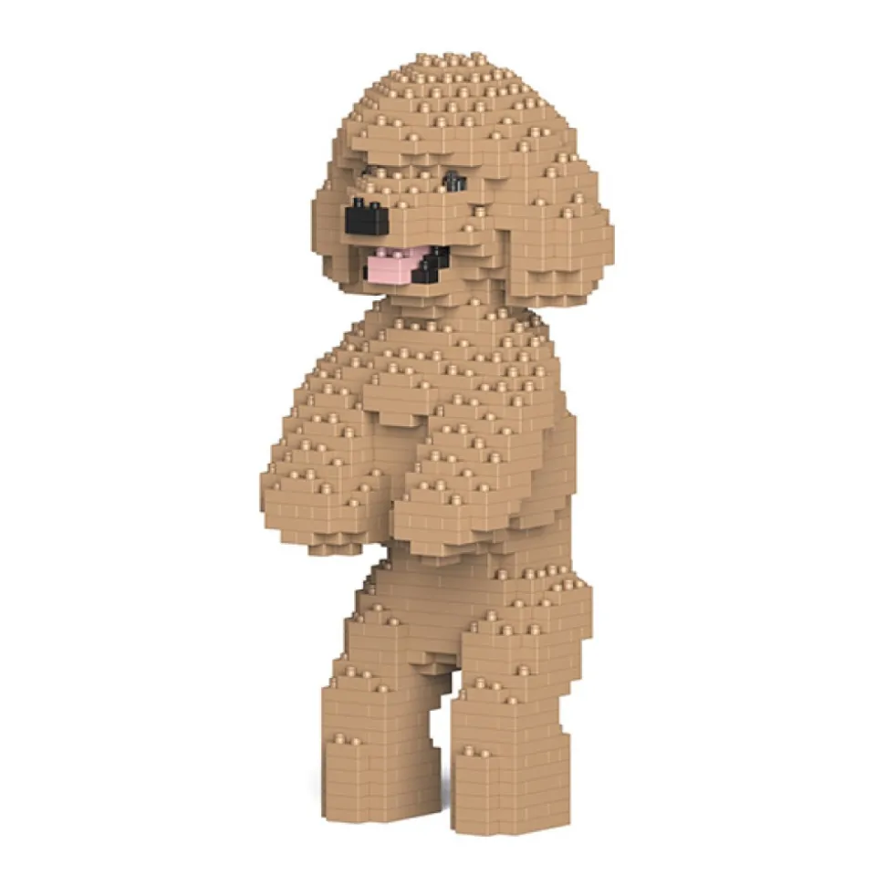 Jekca - Toy Poodle 04S-M03 - Lego - Sculpture - Construction - 4D - Brick Animals - Toys - Avvenice