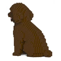 Jekca - Toy Poodle 03S-M05 - Lego - Sculpture - Construction - 4D - Brick Animals - Toys - Avvenice