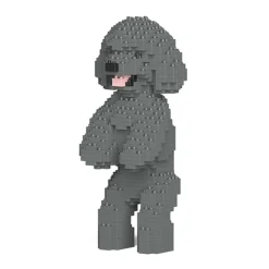 Jekca - Toy Poodle 04S-M06 - Lego - Sculpture - Construction - 4D - Brick Animals - Toys - Avvenice