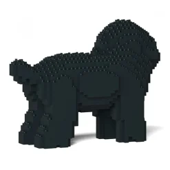 Jekca - Toy Poodle 05S-M02 - Lego - Sculpture - Construction - 4D - Brick Animals - Toys - Avvenice