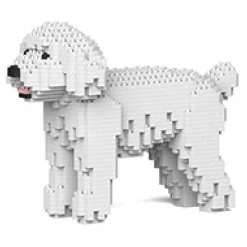 Jekca - Toy Poodle 01S-M01 - Lego - Sculpture - Construction - 4D - Brick Animals - Toys - Avvenice