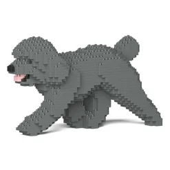 Jekca - Toy Poodle 02S-M06 - Lego - Sculpture - Construction - 4D - Brick Animals - Toys - Avvenice