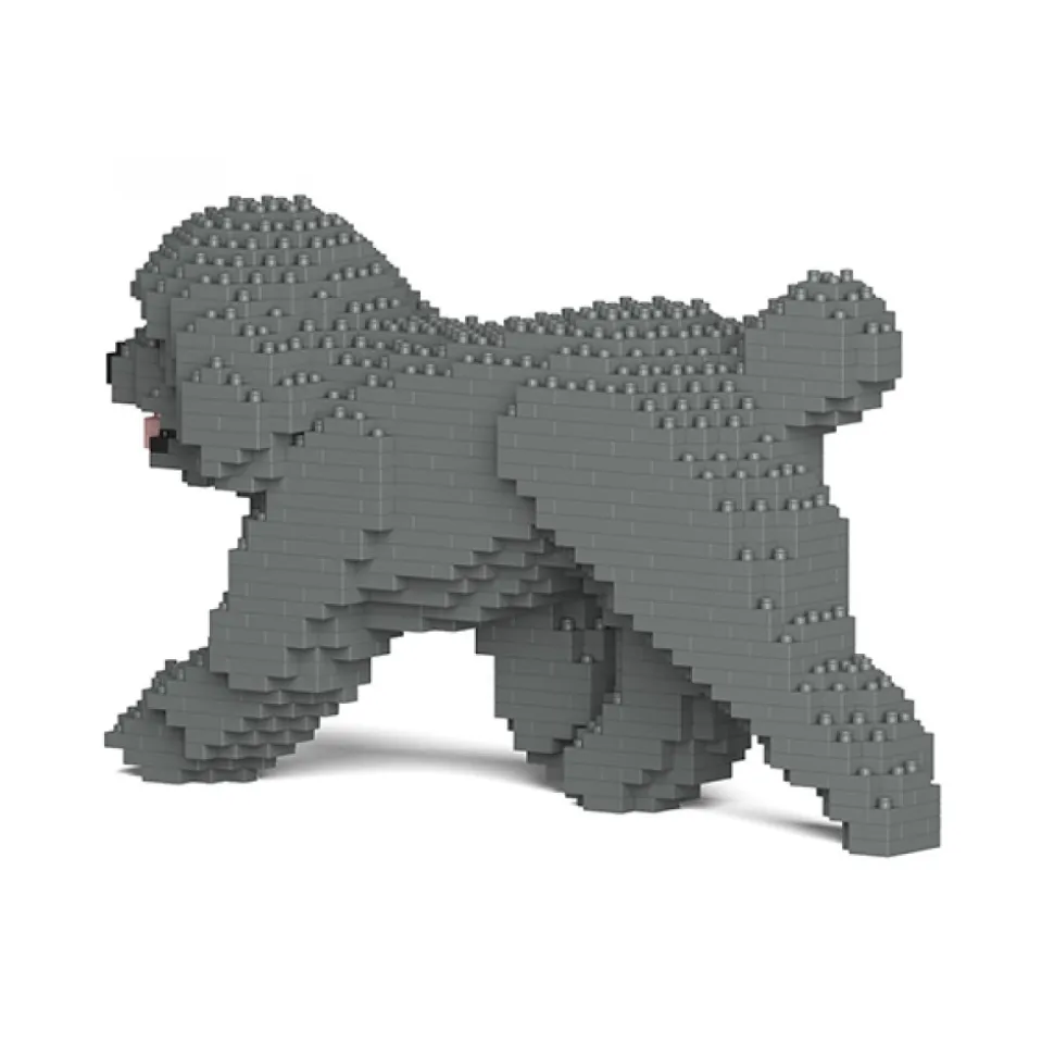 Jekca - Toy Poodle 02S-M06 - Lego - Sculpture - Construction - 4D - Brick Animals - Toys - Avvenice