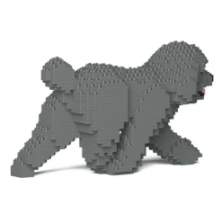 Jekca - Toy Poodle 02S-M06 - Lego - Sculpture - Construction - 4D - Brick Animals - Toys - Avvenice