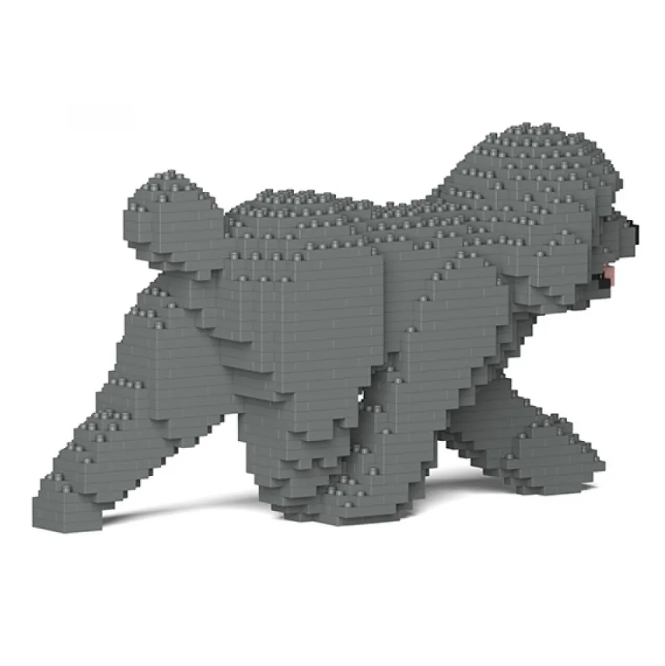 Jekca - Toy Poodle 02S-M06 - Lego - Sculpture - Construction - 4D - Brick Animals - Toys - Avvenice