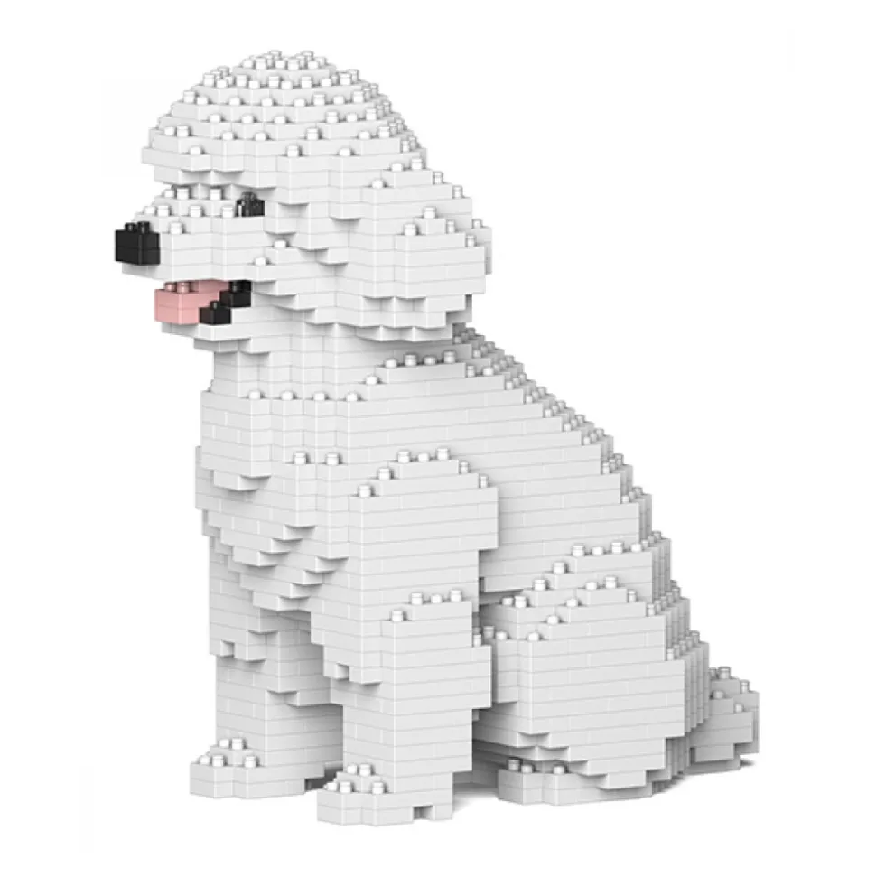 Jekca - Toy Poodle 03S-M01 - Lego - Sculpture - Construction - 4D - Brick Animals - Toys - Avvenice