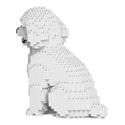 Jekca - Toy Poodle 03S-M01 - Lego - Sculpture - Construction - 4D - Brick Animals - Toys - Avvenice