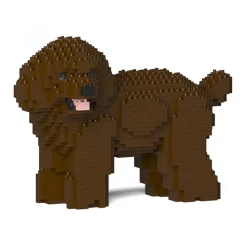 Jekca - Toy Poodle 04S-M05 - Lego - Sculpture - Construction - 4D - Brick Animals - Toys - Avvenice