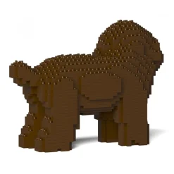 Jekca - Toy Poodle 04S-M05 - Lego - Sculpture - Construction - 4D - Brick Animals - Toys - Avvenice