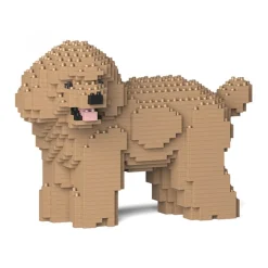 Jekca - Toy Poodle 05S-M03 - Lego - Sculpture - Construction - 4D - Brick Animals - Toys - Avvenice