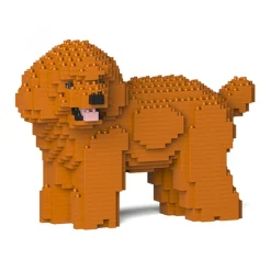 Jekca - Toy Poodle 05S-M04 - Lego - Sculpture - Construction - 4D - Brick Animals - Toys - Avvenice