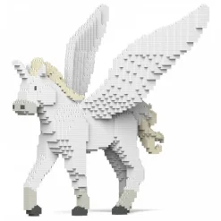 Jekca - Unicorn 02S - Lego - Sculpture - Construction - 4D - Brick Animals - Toys - Avvenice