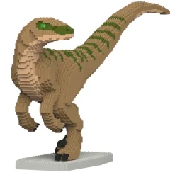 Jekca - Velociraptor 01S-M02 - Lego - Sculpture - Construction - 4D - Brick Animals - Toys - Avvenice