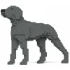 Jekca - Weimaraner 01S - Lego - Sculpture - Construction - 4D - Brick Animals - Toys - Avvenice