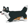 Jekca - Welsh Corgi 04-M03 - Big - Lego - Sculpture - Construction - 4D - Brick Animals - Toys - Avvenice