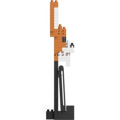 Jekca - Welsh Corgi Phone Stand 01S - Lego - Sculpture - Construction - 4D - Brick Animals - Toys - Avvenice